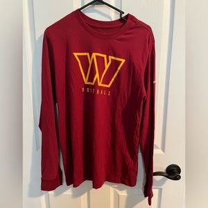 Washington Commanders long sleeve soft tee